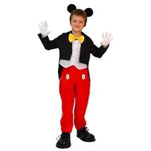 【コスプレ】 RUBIE'S（ルービーズ） 95078S Gothic Costume Child Mickey S ゴシックミッキー