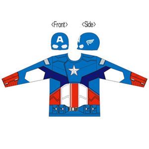 【コスプレ】 disguise Captain America ／ American Dream Sassy Deluxe 4-6 キャプテンアメリカ
