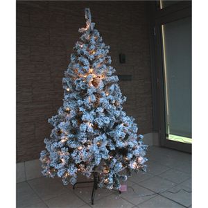 【クリスマス】180cm LEDスノーツリー SL605／6
