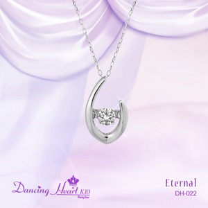 クロスフォーDancing Heart(ダンシングハート)  DH-022  【Eternal】　ダイヤモンドペンダント